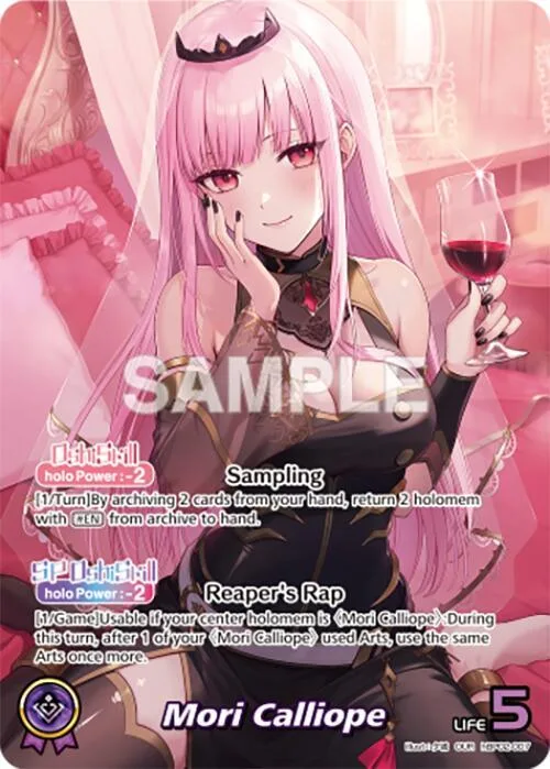 Mori Calliope (OUR) card front