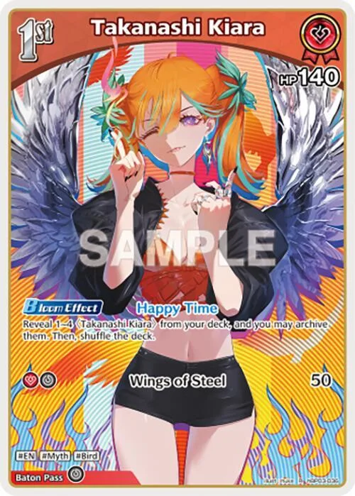 Takanashi Kiara (R) card front