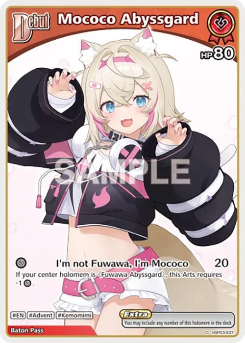 Mococo Abyssgard (C) (hBP03-037) card front