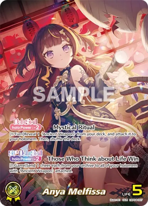 Anya Melfissa (OUR) card front