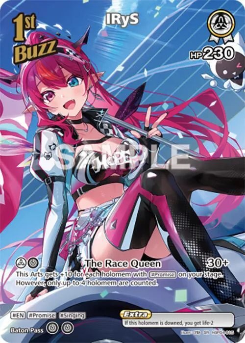IRyS (SR) card front