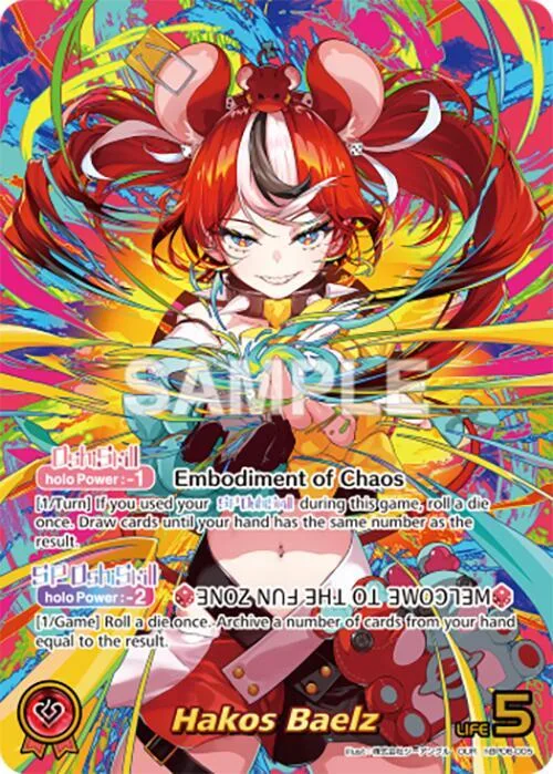 Hakos Baelz (OUR) card front