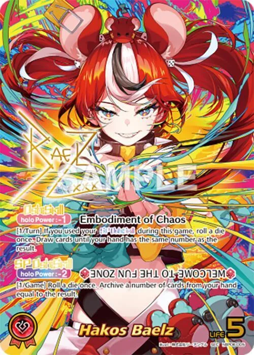 Hakos Baelz (SEC) card front