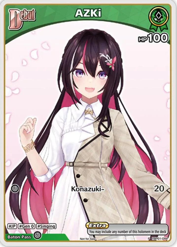 AZKi (P) (hBP01-044) card front