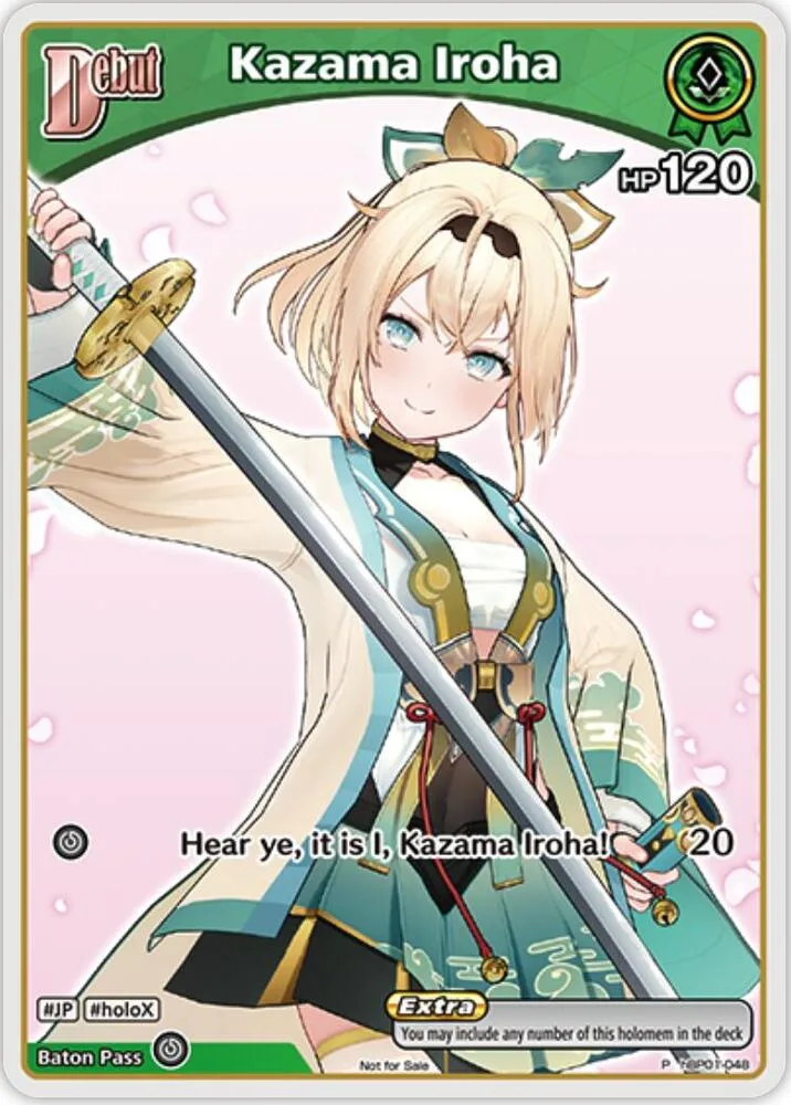 Kazama Iroha (P) (hBP01-048) card front