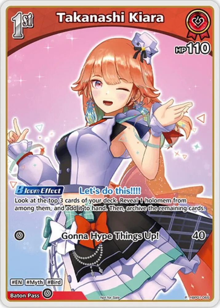 Takanashi Kiara (P) (hBP01-065) card front