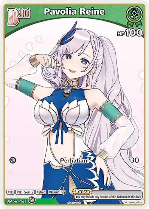Pavolia Reine (P) (hBP02-018) card front