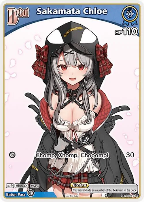 Sakamata Chloe (P) (hBP02-035) card front