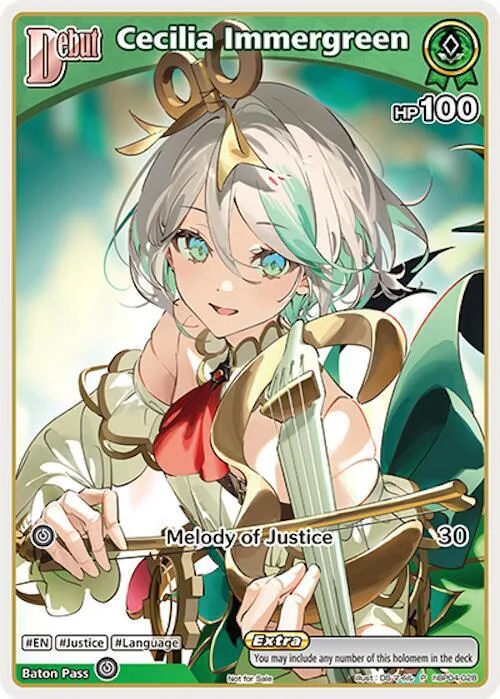 Cecilia Immergreen (P) (hBP04-028) card front