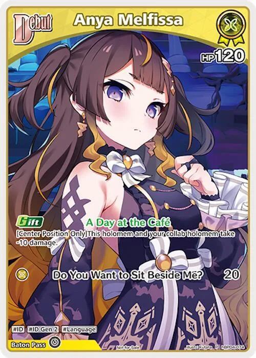 Anya Melfissa (P) (hBP04-074) (Alternate Art) card front
