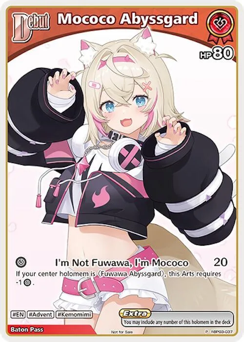 Mococo Abyssgard (P) (hBP03-037) card front