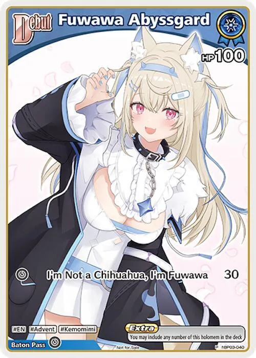 Fuwawa Abyssgard (P) (hBP03-040) card front