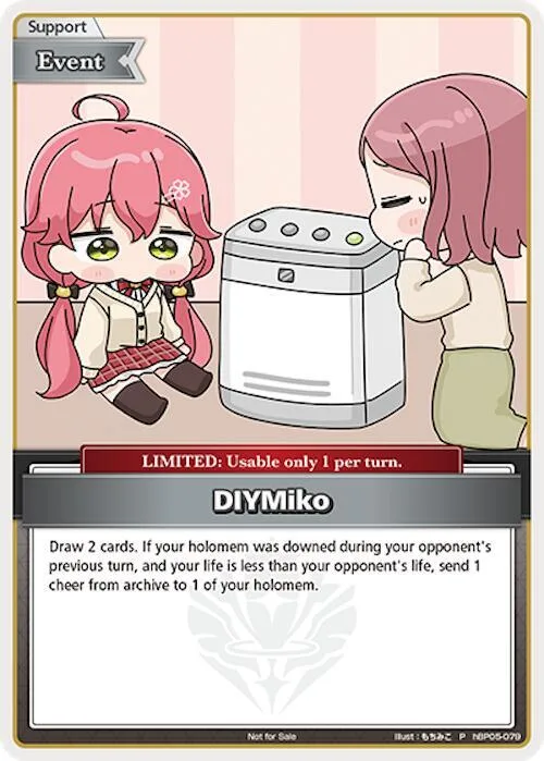DIYMiko (P) (Alternate Art: Humidifier) card front