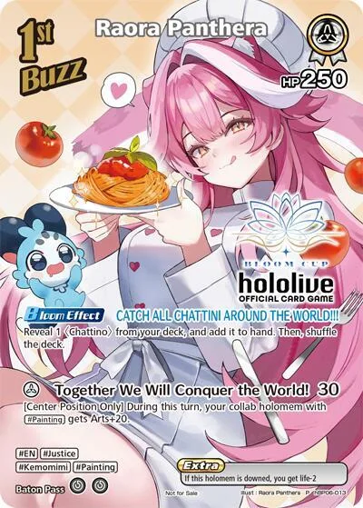 Raora Panthera (P) (hBP06-013) (Bloom Cup) card front
