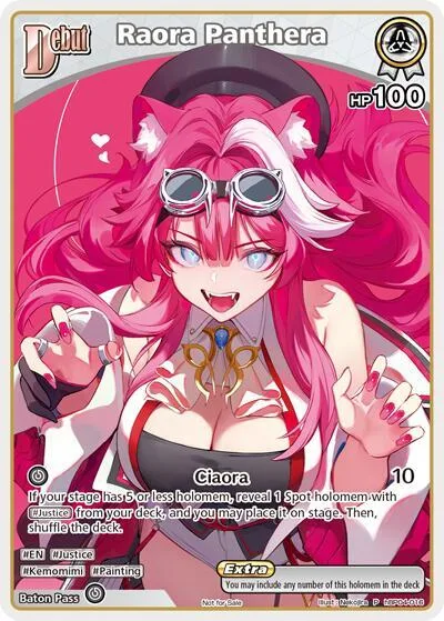 Raora Panthera (P) (hBP04-016) card front