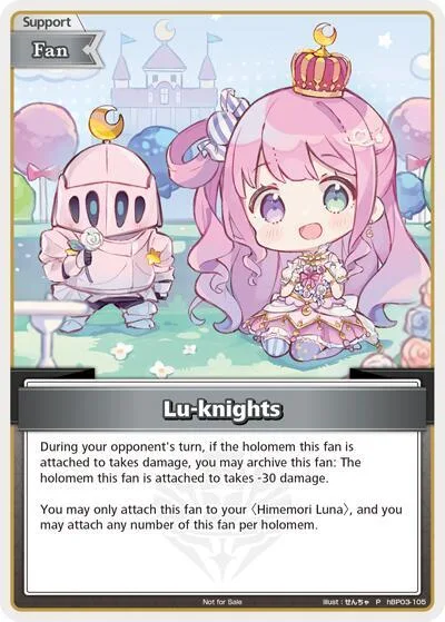 Lu-knights (P) (hBP03-105) card front