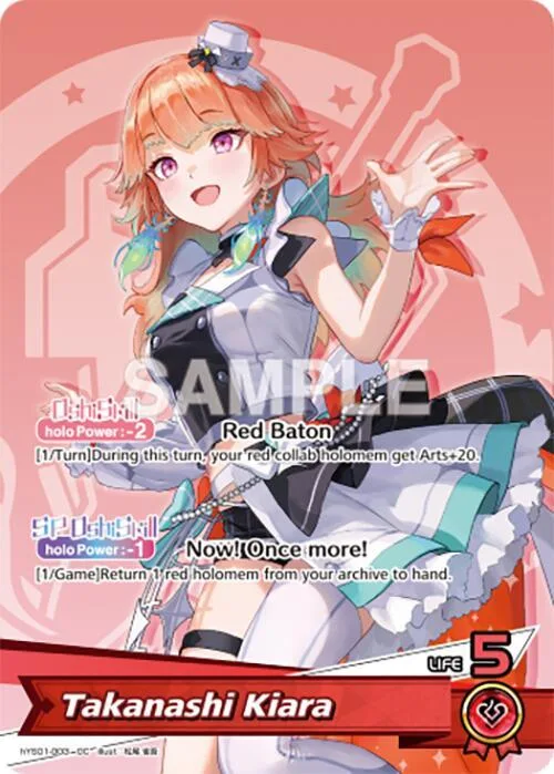 Takanashi Kiara card front