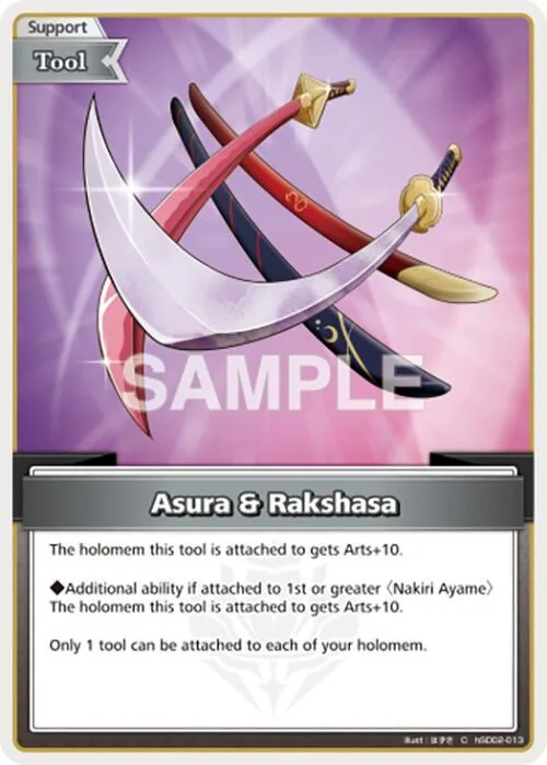 Asura & Rakshasa card front