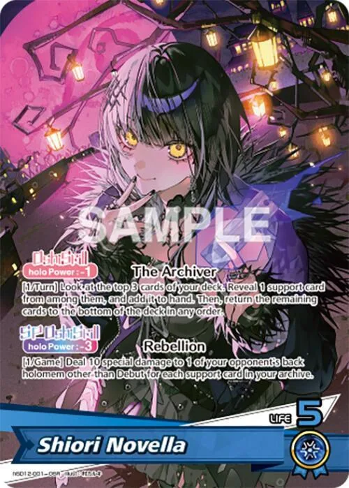 Shiori Novella (OSR) card front