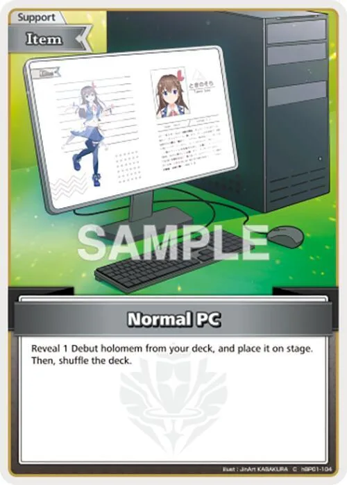 Normal PC (C) card front