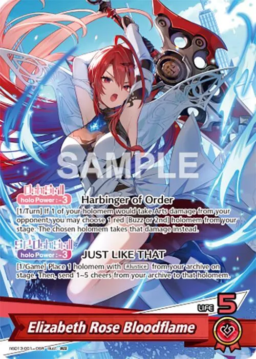 Elizabeth Rose Bloodflame (OSR) card front