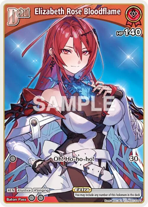 Elizabeth Rose Bloodflame (C) (hSD13-003) card front