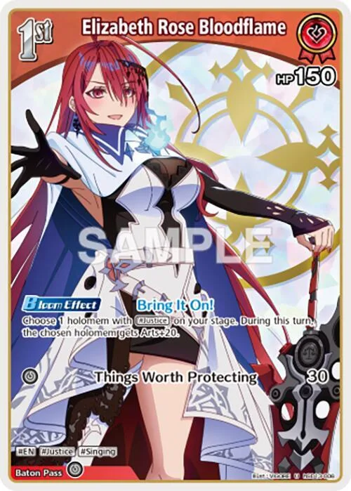Elizabeth Rose Bloodflame (U) (hSD13-006) card front