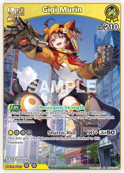 Gigi Murin (RR) card front