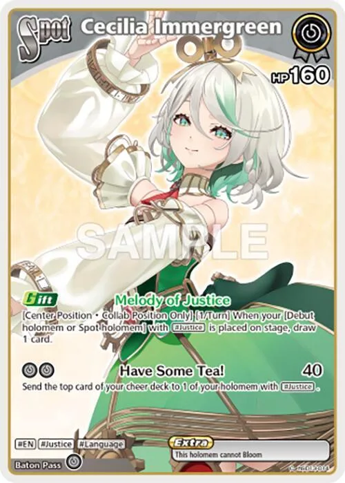 Cecilia Immergreen (C) card front