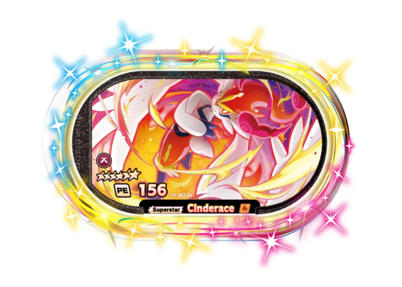 Cinderace card front