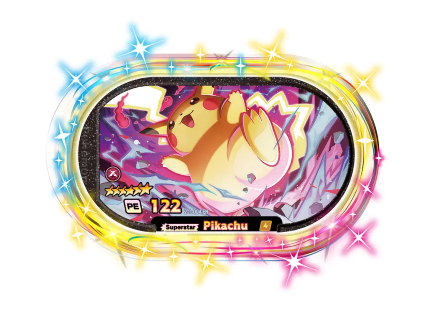 Pikachu card front