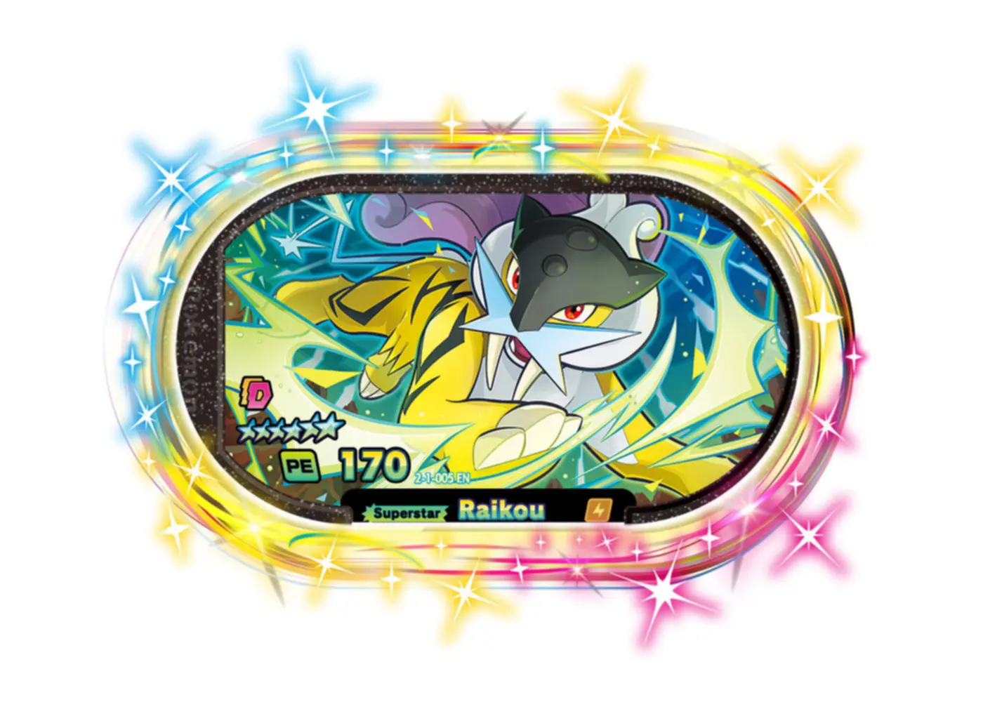 Raikou card front