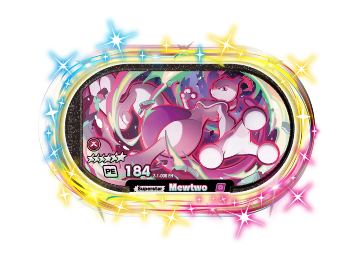 Mewtwo card front