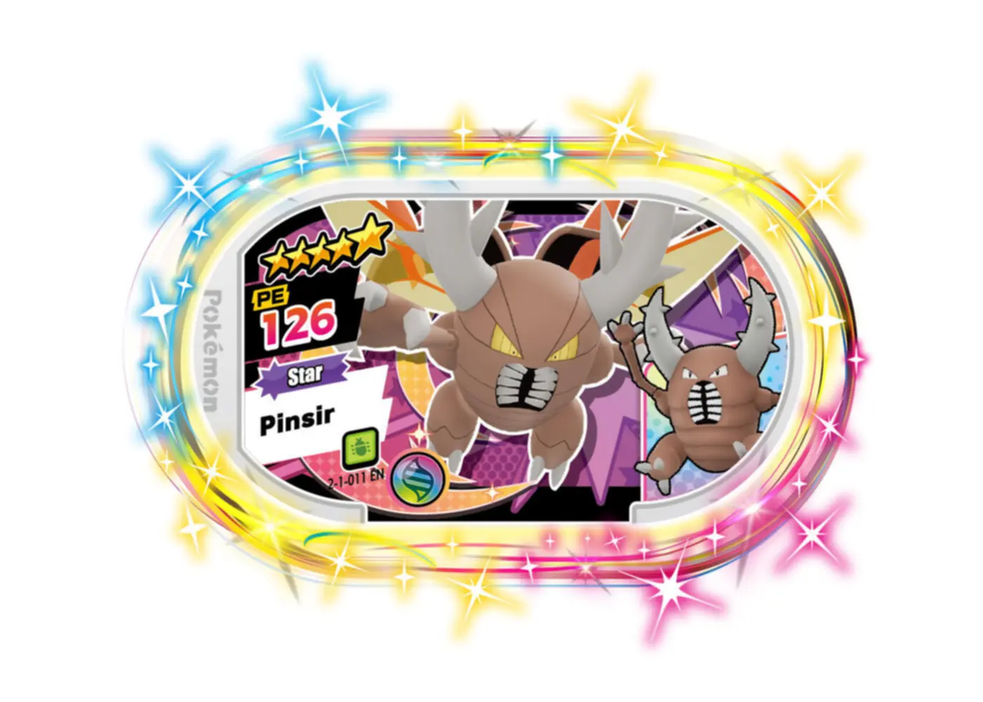 Pinsir card front