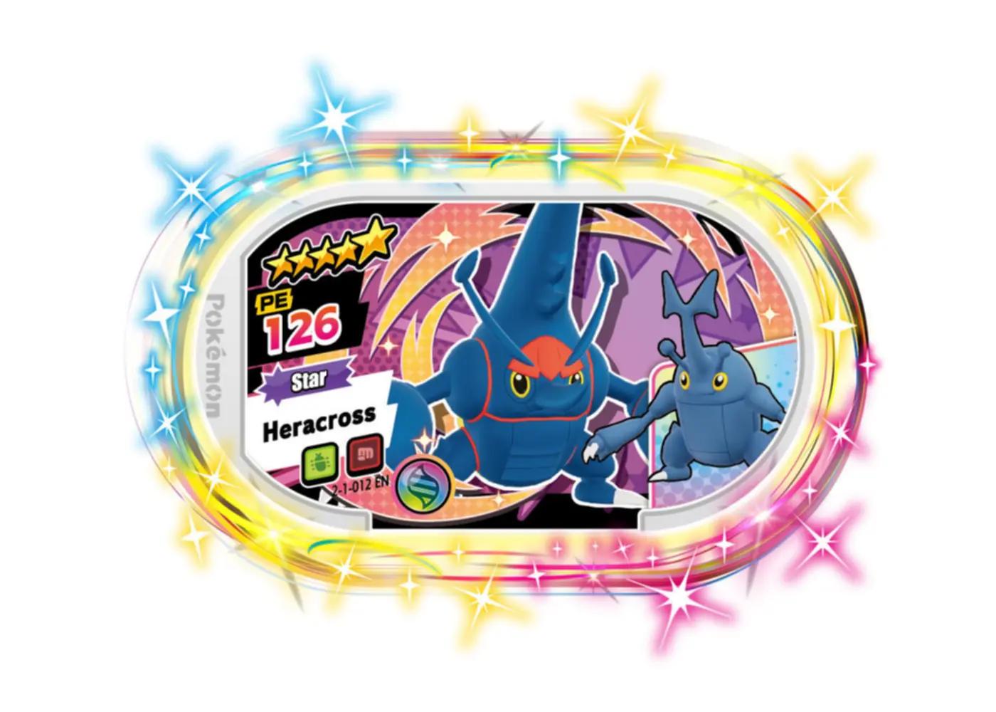 Heracross card front