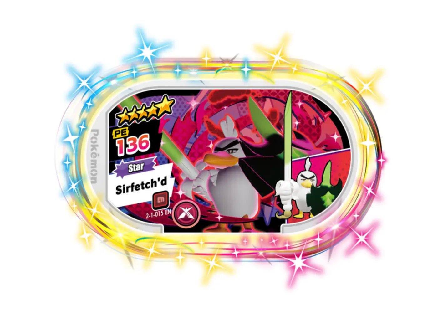 Sirfetch'd card front