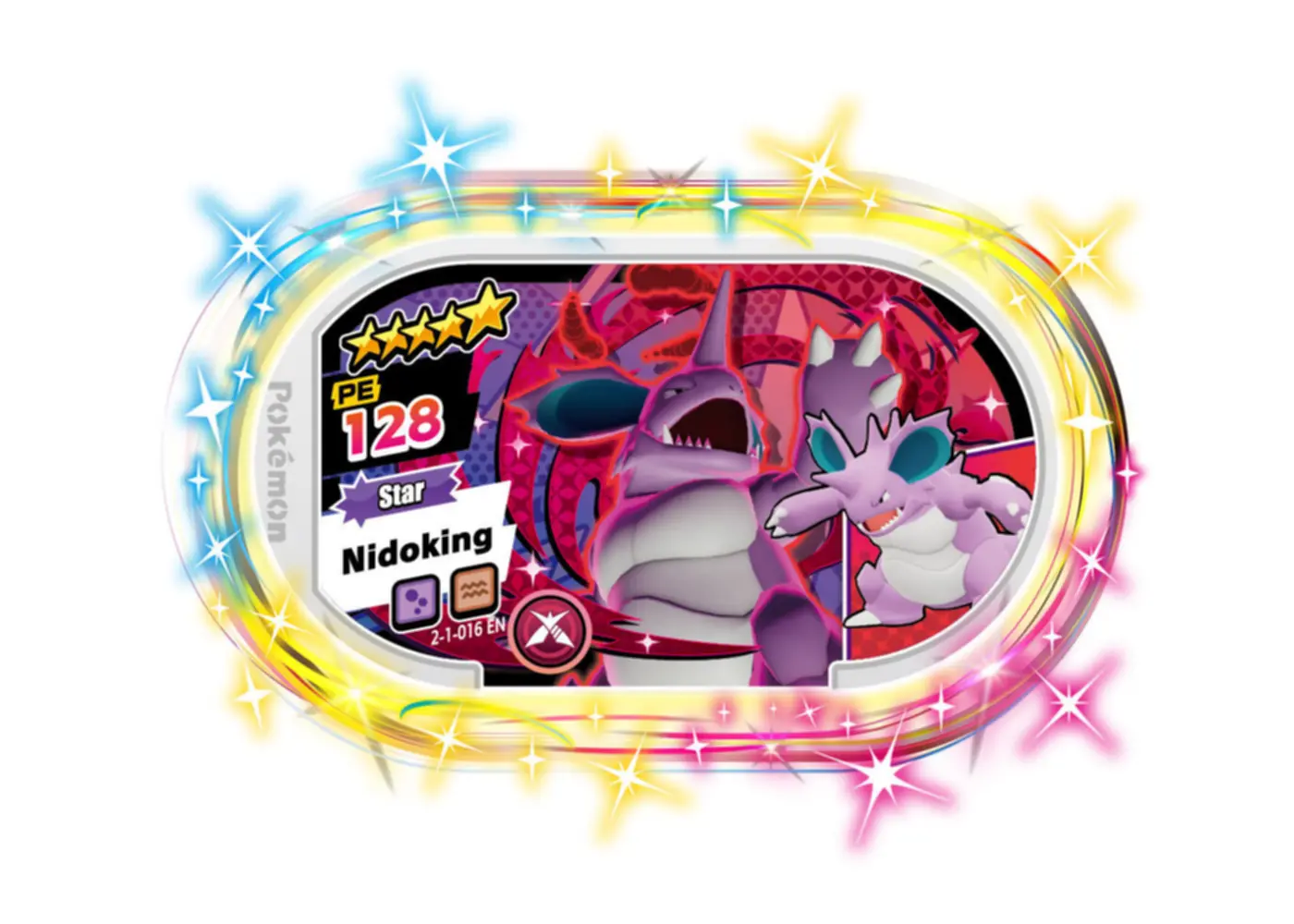 Nidoking card front