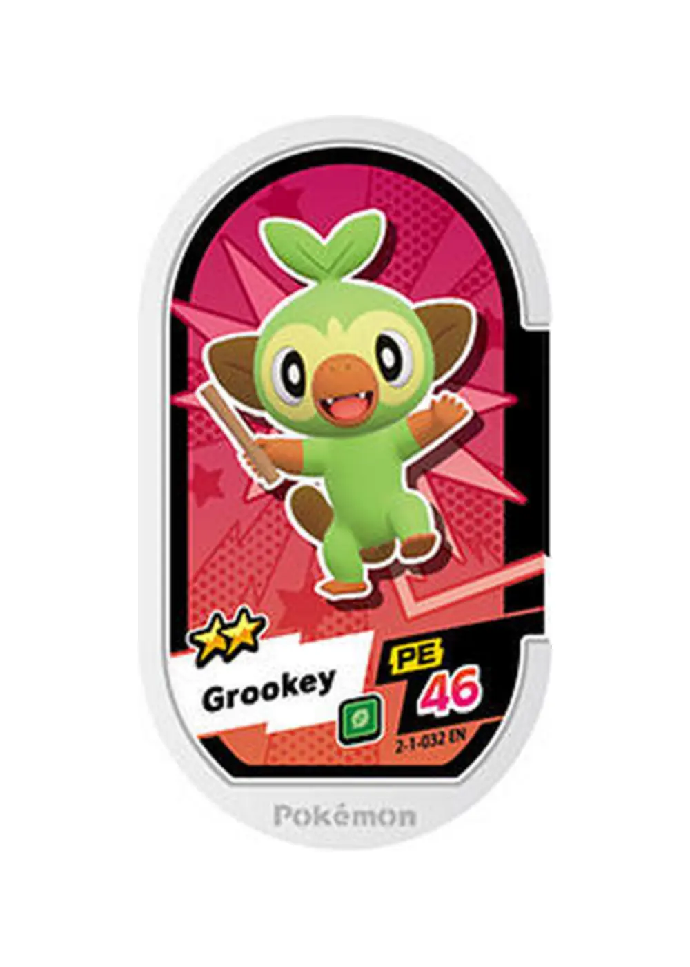 Grookey card front