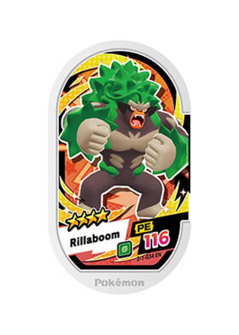 Rillaboom card front