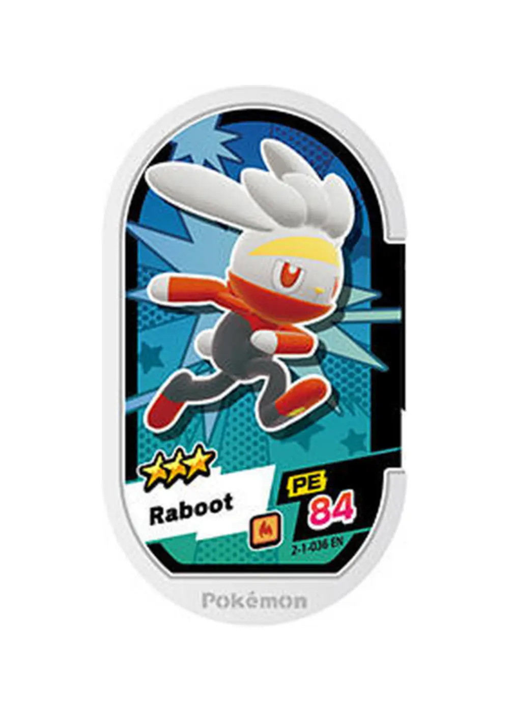 Raboot card front