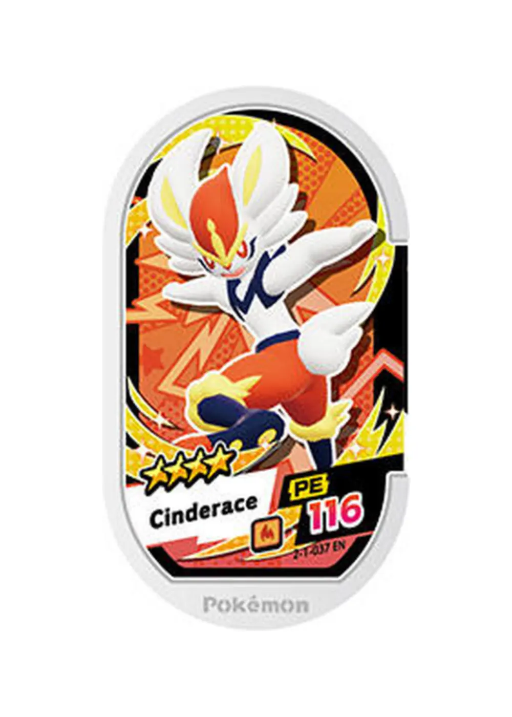 Cinderace card front