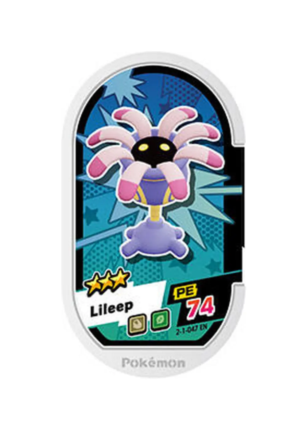 Lileep card front