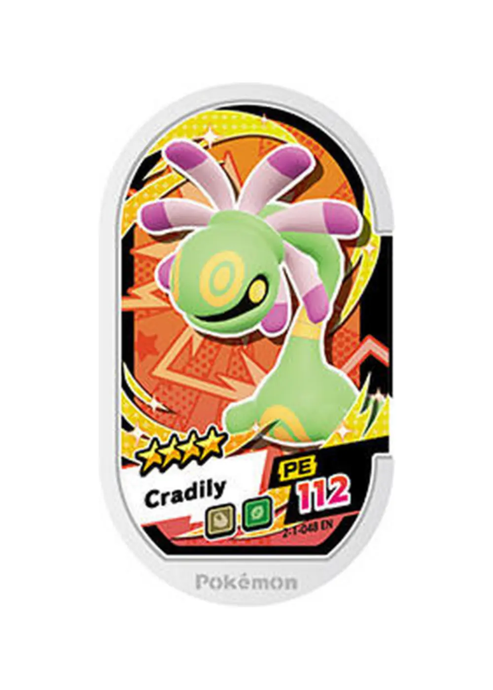 Cradily card front