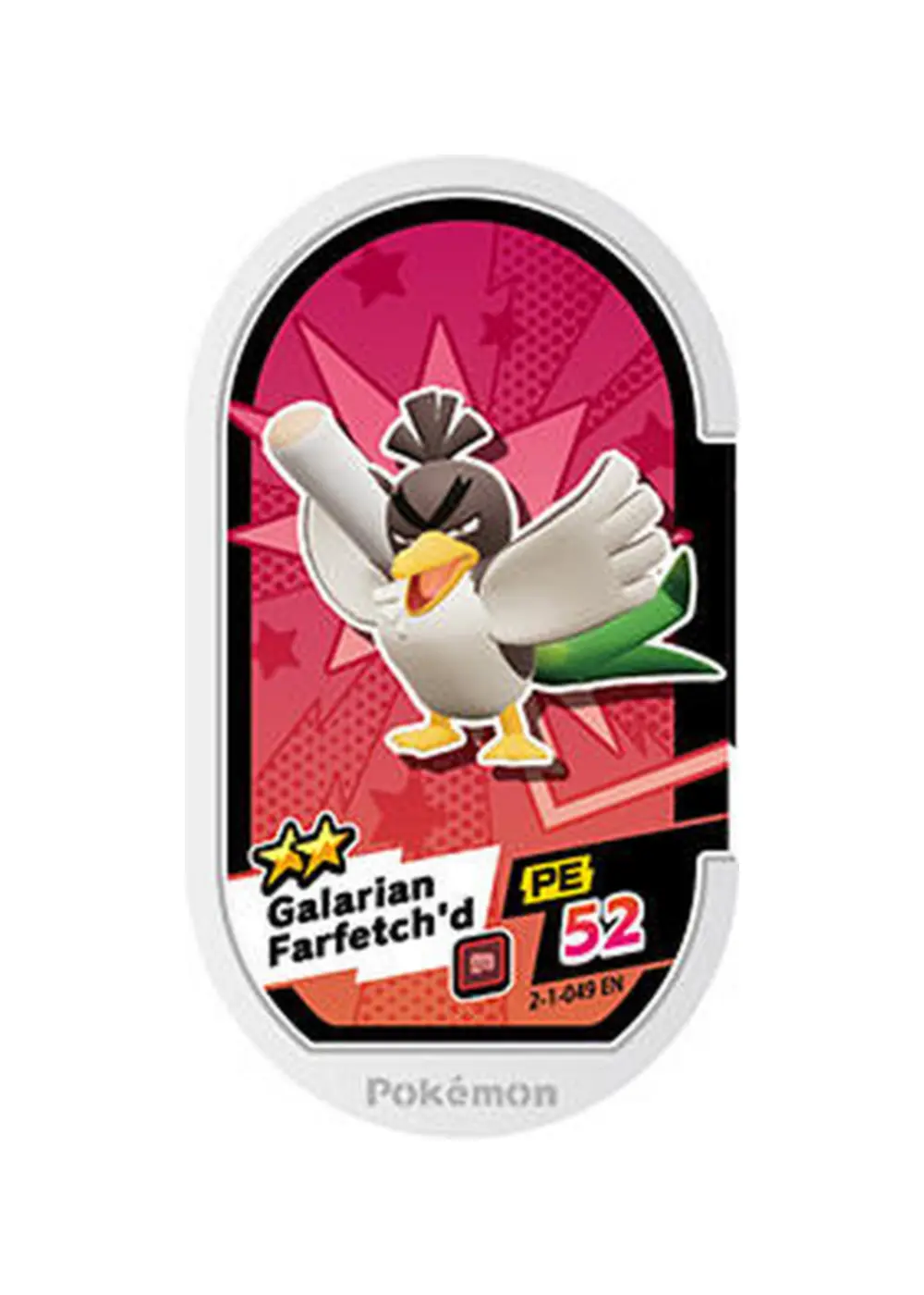 Galarian Farfetch'd card front