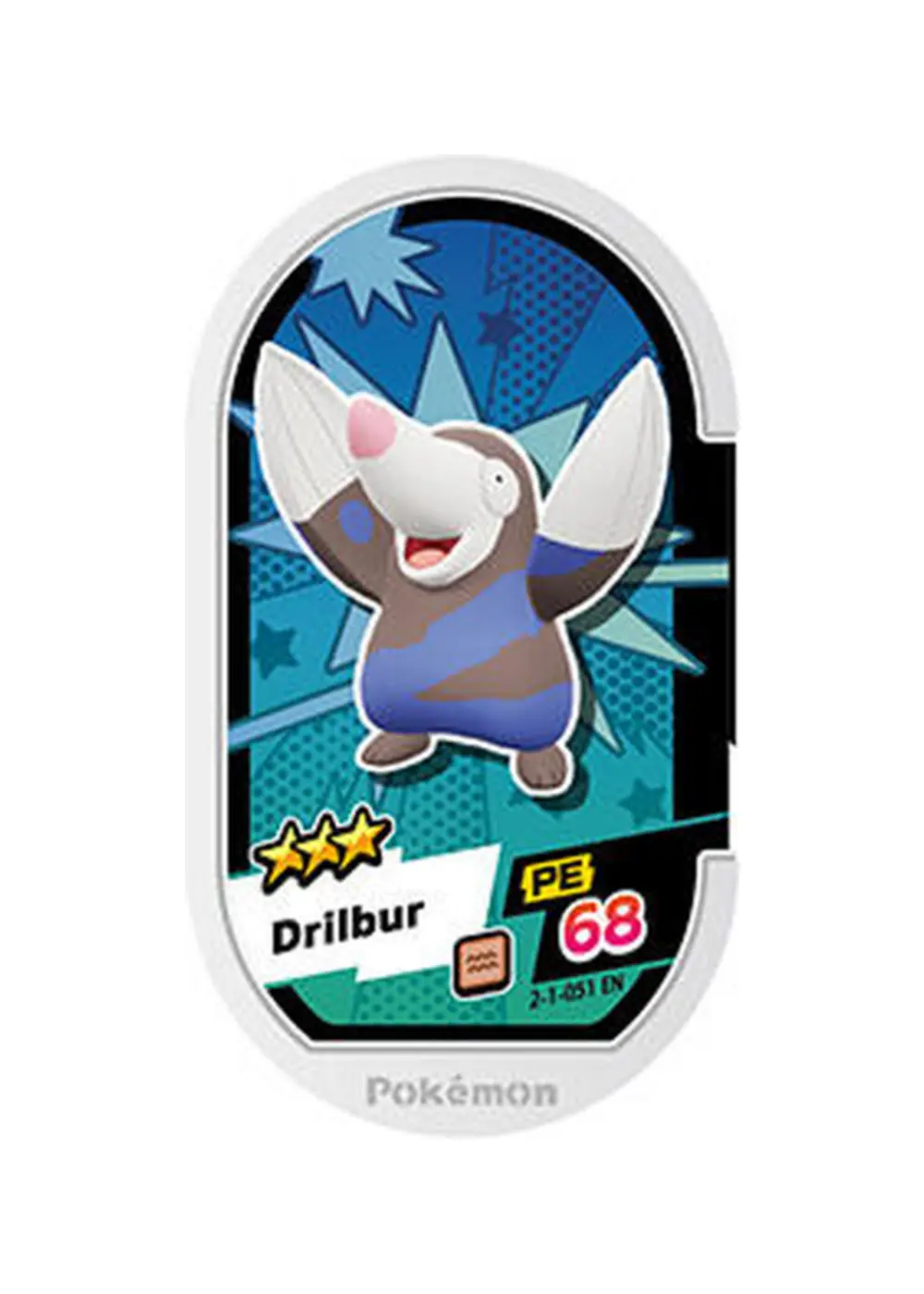 Drilbur card front