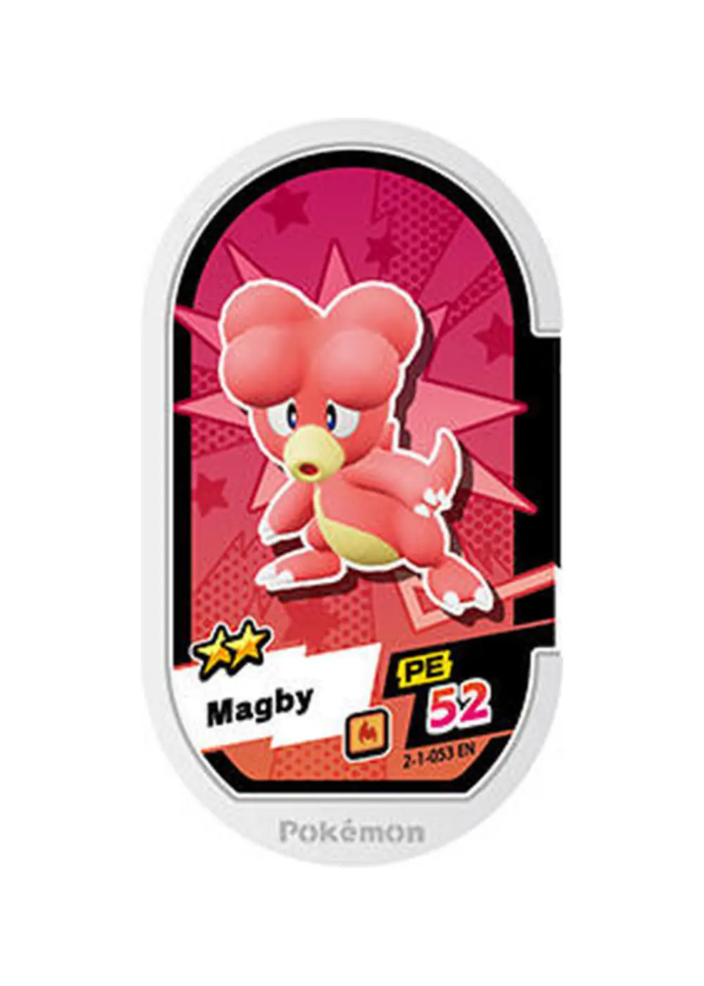 Magby card front