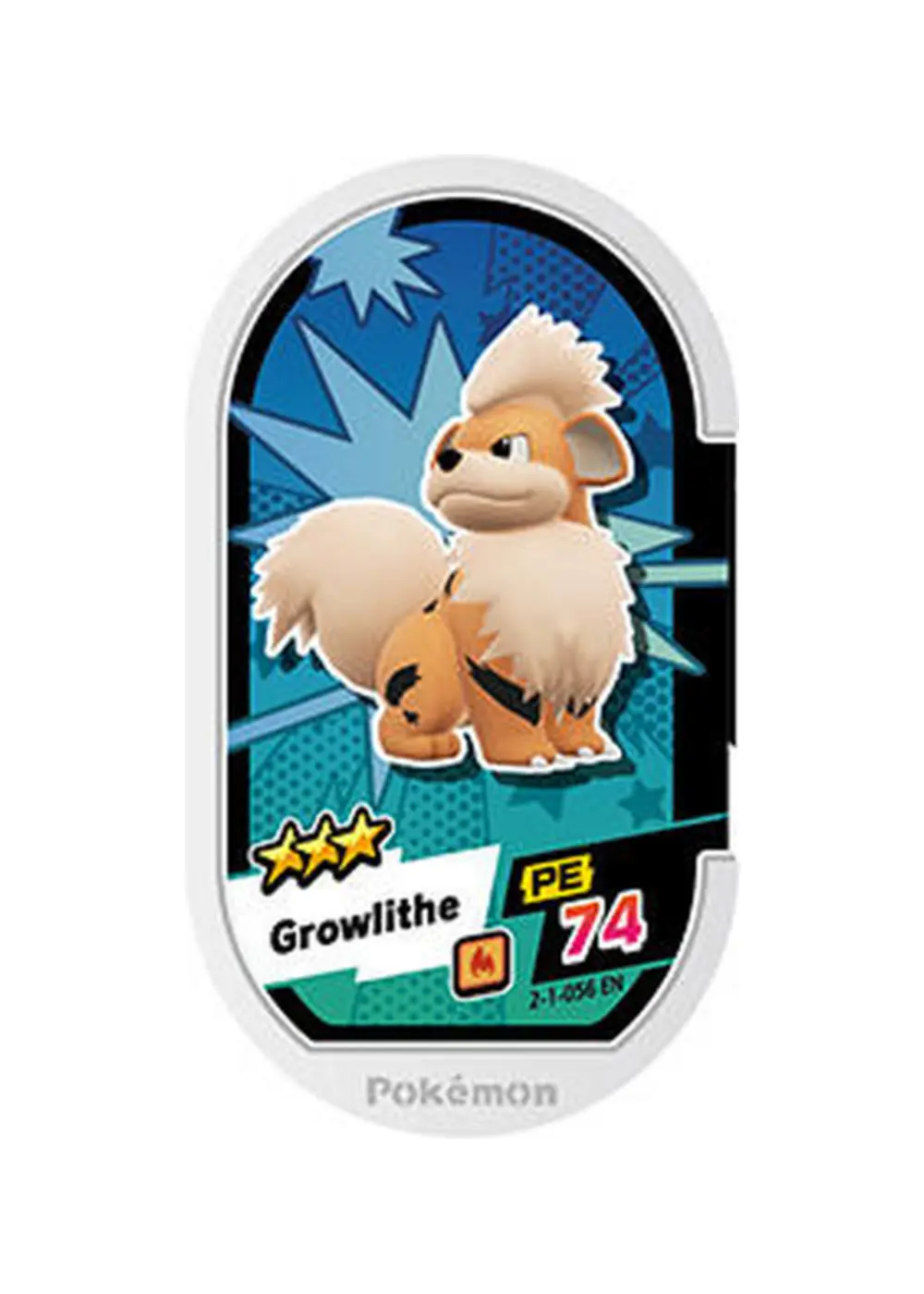 Growlithe card front