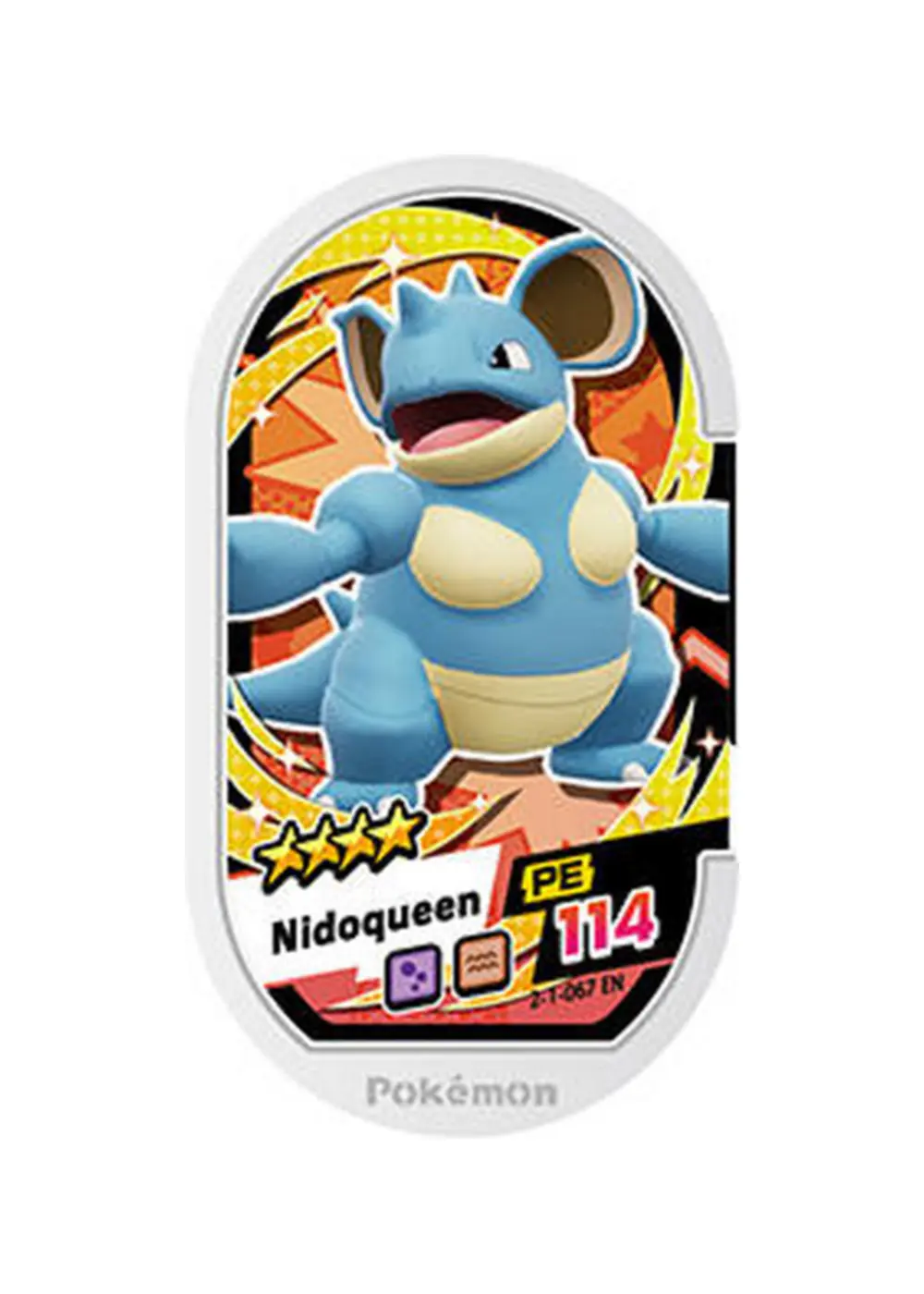 Nidoqueen card front