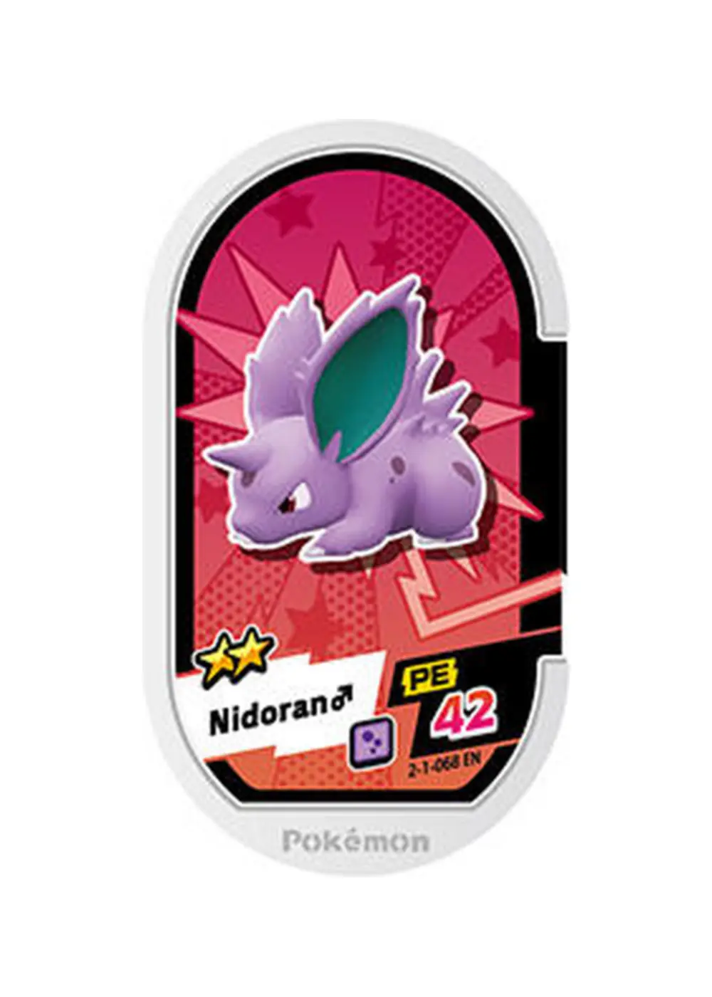 Nidoran♂ card front
