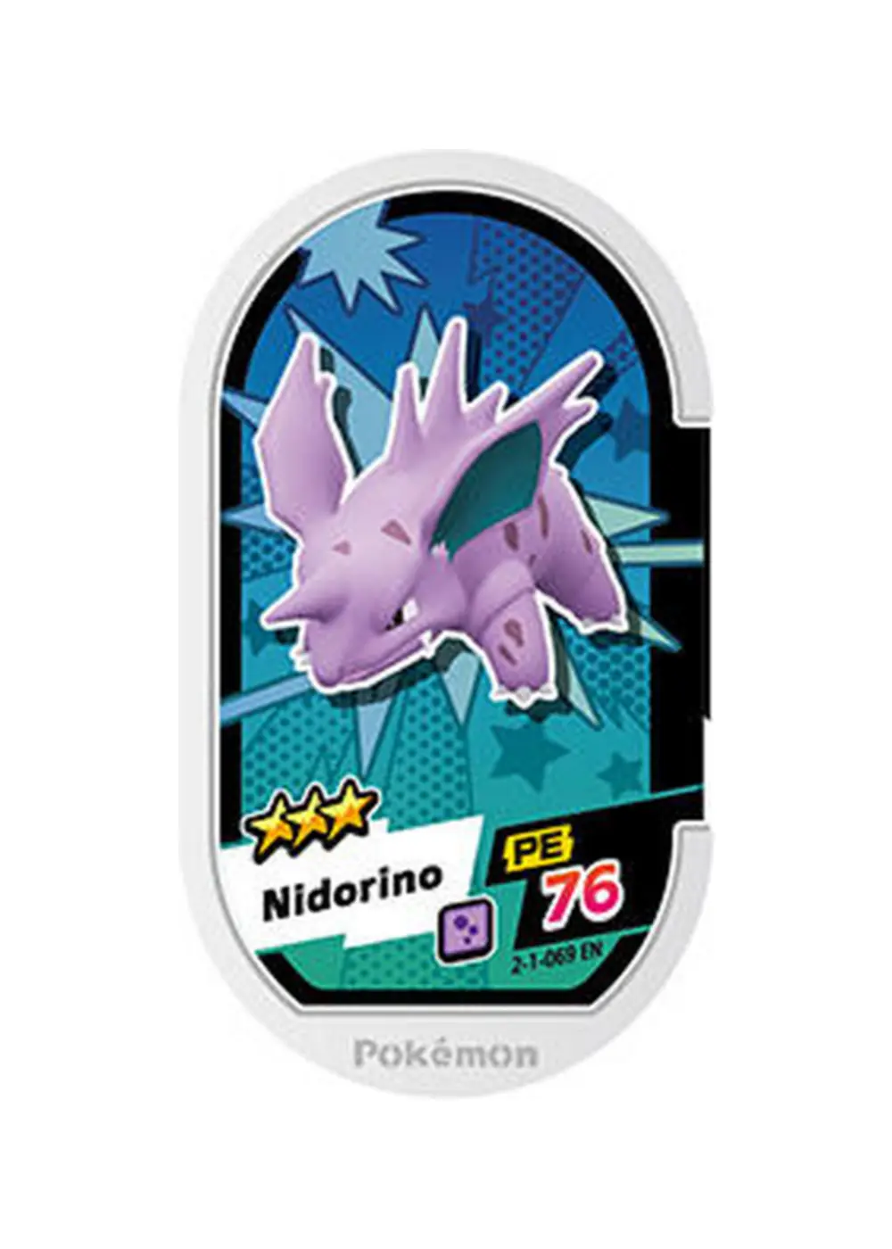 Nidorino card front